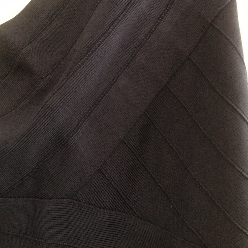 Herve Leger Elastic Bandage Sydney Blue Dress M Rent the Runway - Picture 3 of 6